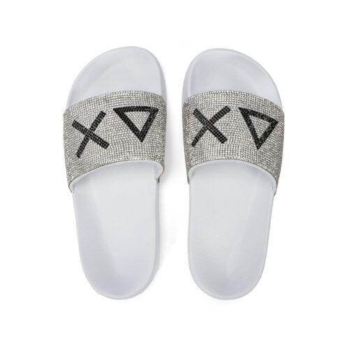 SLIPPERS LOGO STRASS - X35205