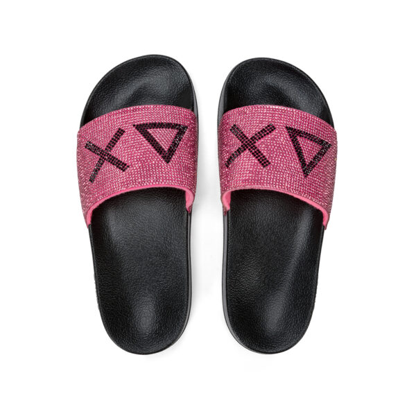 SLIPPERS LOGO STRASS - X35205