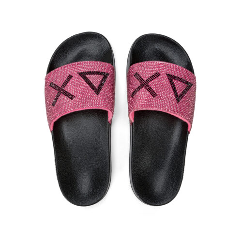 SLIPPERS LOGO STRASS - X35205