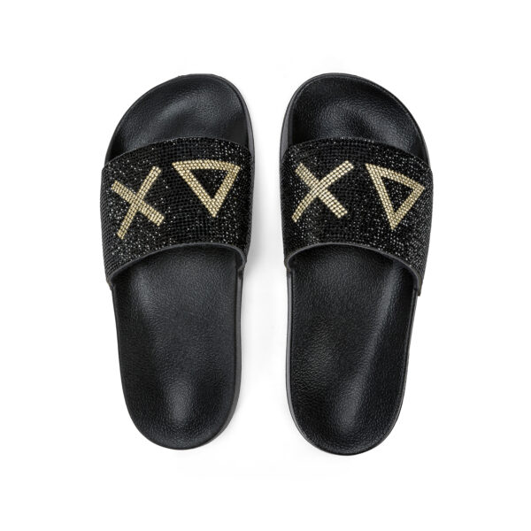 SLIPPERS LOGO STRASS - X35205