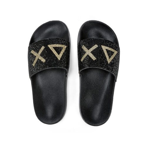 SLIPPERS LOGO STRASS - X35205