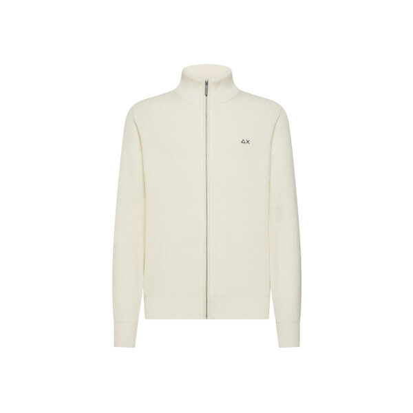 TRACK ZIP SWEATER ENGLISH RIB L/S - K45135