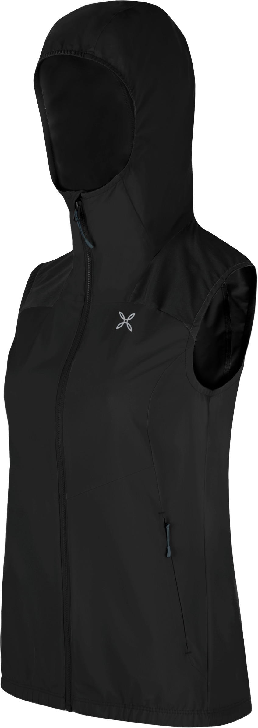RISE HOODED VEST WOMAN